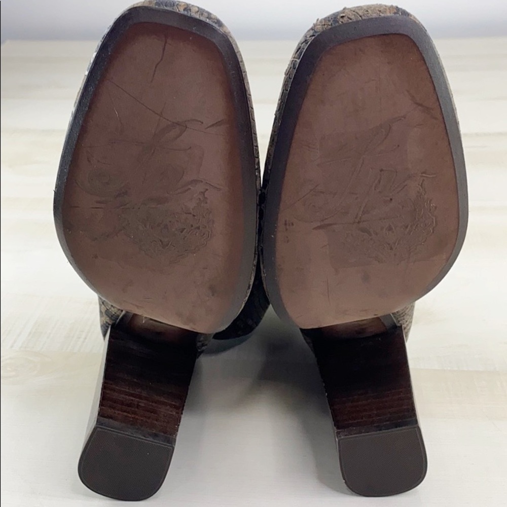 FREE PEOPLE Nolita Snake Embossed Leather Boot - Picture 9 of 13